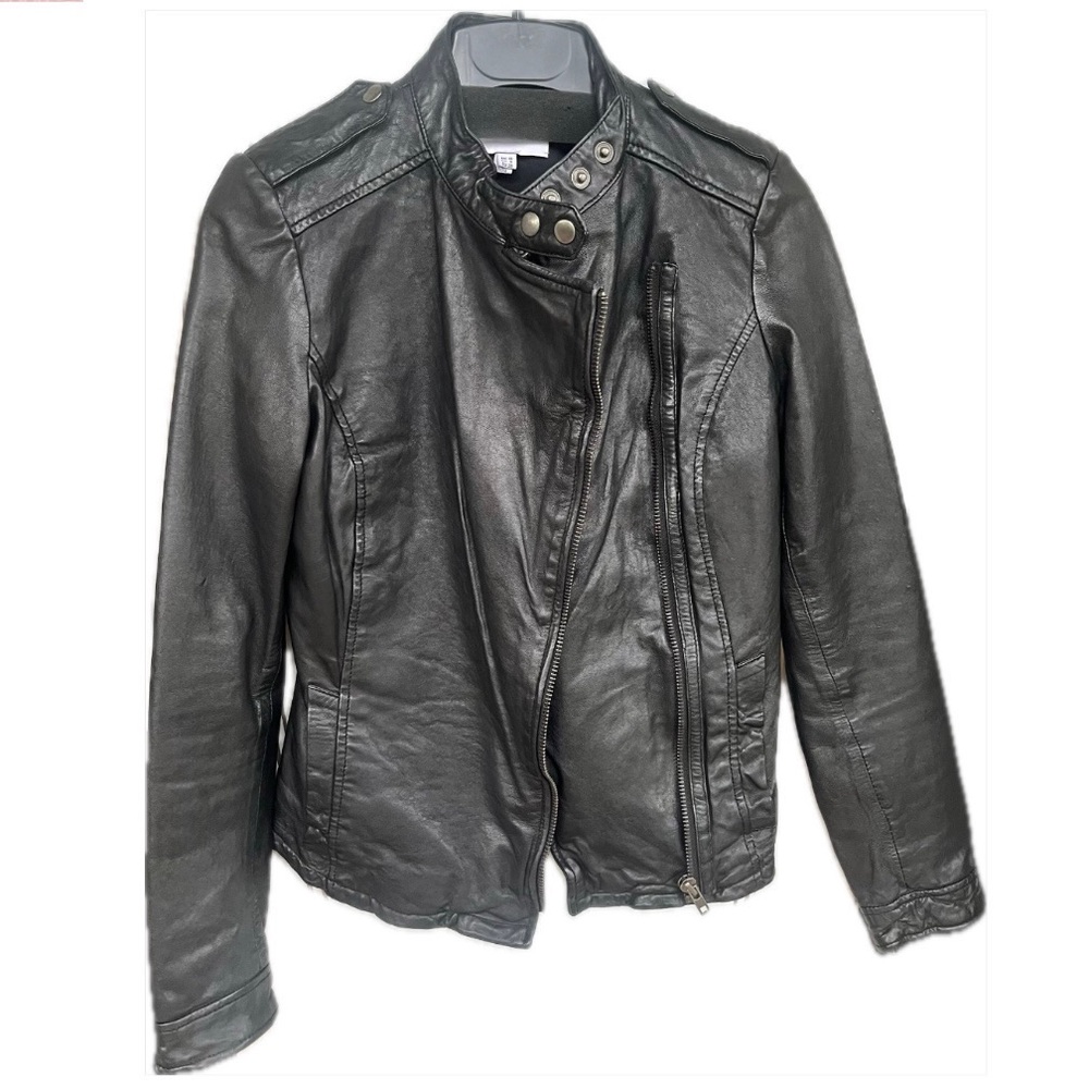 Muubaa 100% Lambskin Leather Jacket